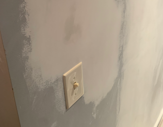 Drywall patching and finishing