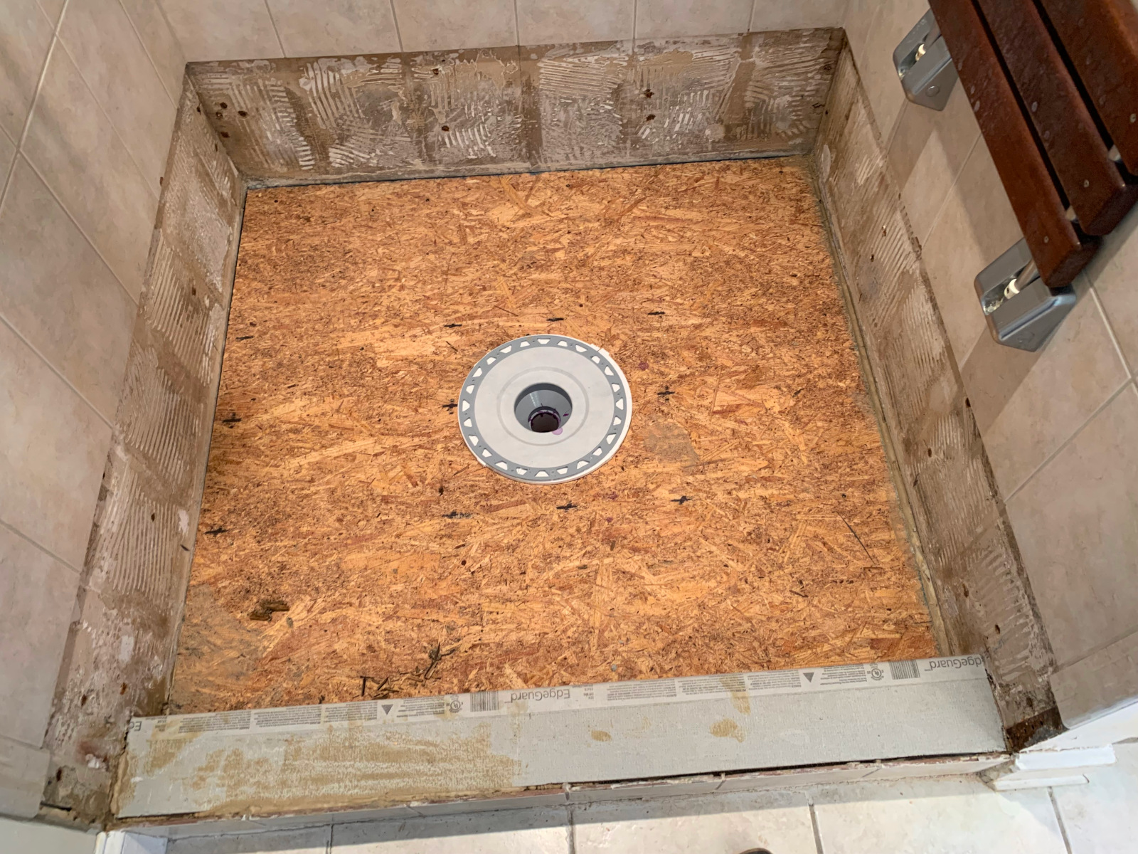 Structural subfloor carpentry repair